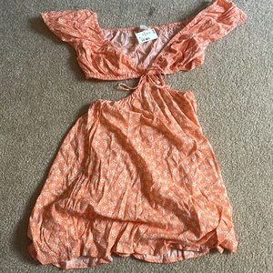 Aeropostale, dress with cut outs, S